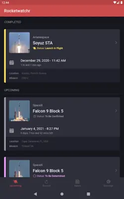 Rocket Watchr - SpaceX, NASA, android App screenshot 13