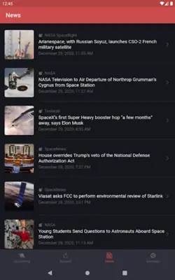 Rocket Watchr - SpaceX, NASA, android App screenshot 8